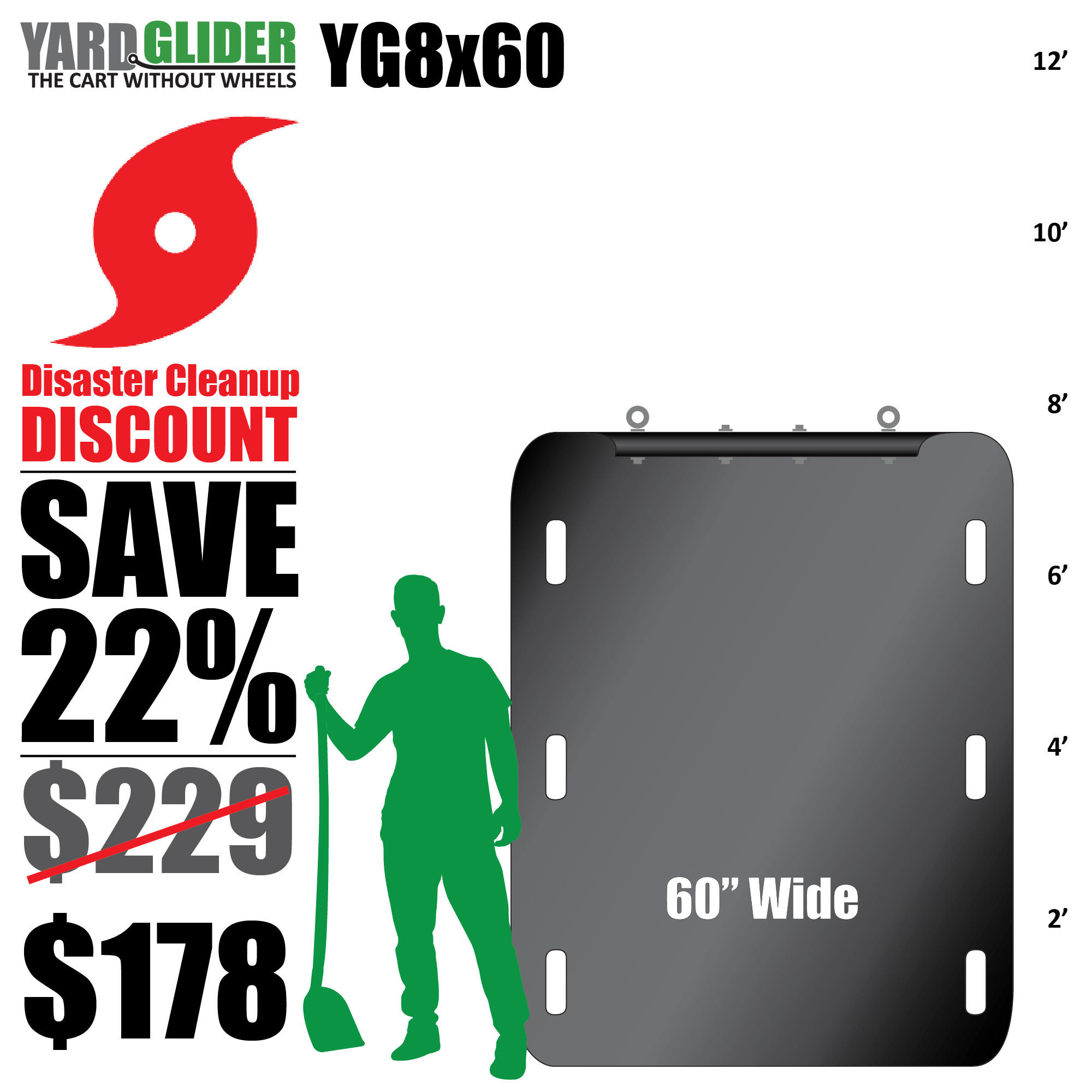 Yard Glider® – YG8x60